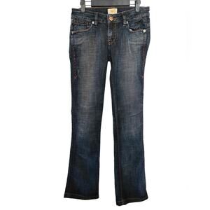 Antik Denim dark wash bootcut western jeans 27 Long low rise